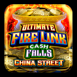 ULTIMATE FIRE LINK CASH FALLS CHINA STREET SLOT MACHINE 