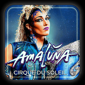 CIRQUE DU SOLEIL AMALUNA SLOT MACHINE